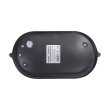 l002007 Світильник e.light.1401.1.60.27.black 60W, овал, чорний ENEXT