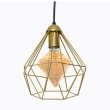 Підвісний світильник 1xE27 золотий Crystal P235 Gold Atmolight