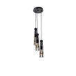 Підвісний світильник 3xE27 чорний Halo СD85-3 Black Atmolight