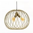 Підвісний світильник 3xE27 золотий Dome P460 AnticGoldL Atmolight