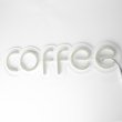 Неонова вивіска "COFFEE", RGB, з контролером, 480х145мм