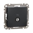 SDD114471 Розетка TV кінцева 4 дБ, чорна, Sedna Design, Schneider Electric