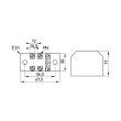 p056012 Клемна колодка захищена e.tc.protect.35.4, 35А, 4 полюса, E.Next