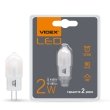 Лампа свiтлодiодна капсульна G4e 2W G4 4100K 220V VIDEX
