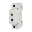 s004001 Розетка на DIN-рейку в щиток e.socket.stand.din, 230В, без з/к, E.Next