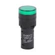 s009022 Арматура світлосигнальна e.ad22.230.green Д22мм 230В АС зелена Enext