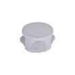p016107 Коробка розподільча зовнішня 50х50мм, сіра, e.db.pro.d50.50u, E.Next