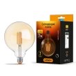 Лампа світлодіодна LD FILAMENT G125FAD 7W E27 VIDEX бронза диммерна