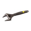 76-0323 Ключ розвідний 0 - 50 мм, L=250 мм, з обрезиненою ручкою, MASTERTOOL