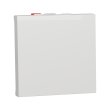 NU320318 Вимикач 1кл. прохідний, 2 модулі, білий, New Unica, Schneider Electric
