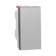 NU310130 Вимикач 1кл., 1 модуль, алюміній, New Unica, Schneider Electric