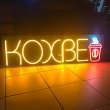 Неонова вивіска "Кохве", кольорова, 1150х330мм