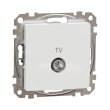 SDD111471 Розетка TV кінцева 4 дБ, біла, Sedna Design, Schneider Electric