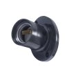 s9100018 Патрон Е27, бакелітовий, чорний, зміщений, e.lamp socket wall skew.E27.bk.black, E.Next