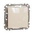 SDD112106 Вимикач 1кл. прохідний, бежевий, Sedna Design, Schneider Electric