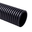 KF 09110_FA Труба гофрована гнучка Д110, двошарова, чорна, з протяжкою, HDPE, Kopos