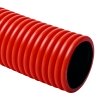 KF 09040_BA Труба гофрована гнучка Д40, двошарова, червона, з протяжкою, HDPE, Kopos